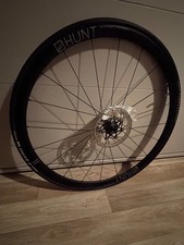 Hunt aero light disc, tubeless ready 700c wheelset 