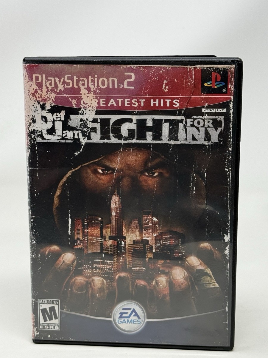 Def Jam Fight for NY PS2 Playstation 2 Complete CIB Pristine Disc