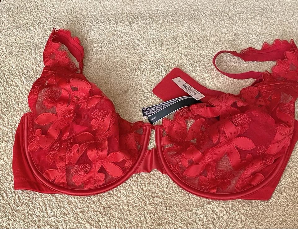 VICTORIA'S SECRET Ungefütterter Balconnette-BH mit Spitze EU80/G  Gr.36 - Bild 1 von 4