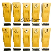 6737325 Bucket Teeth with 6737326 Flexpins for Bobcat Style Mini Excavator 10PK