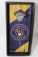 Milwaukee Brewers Wall Bottle Opener (New, 5