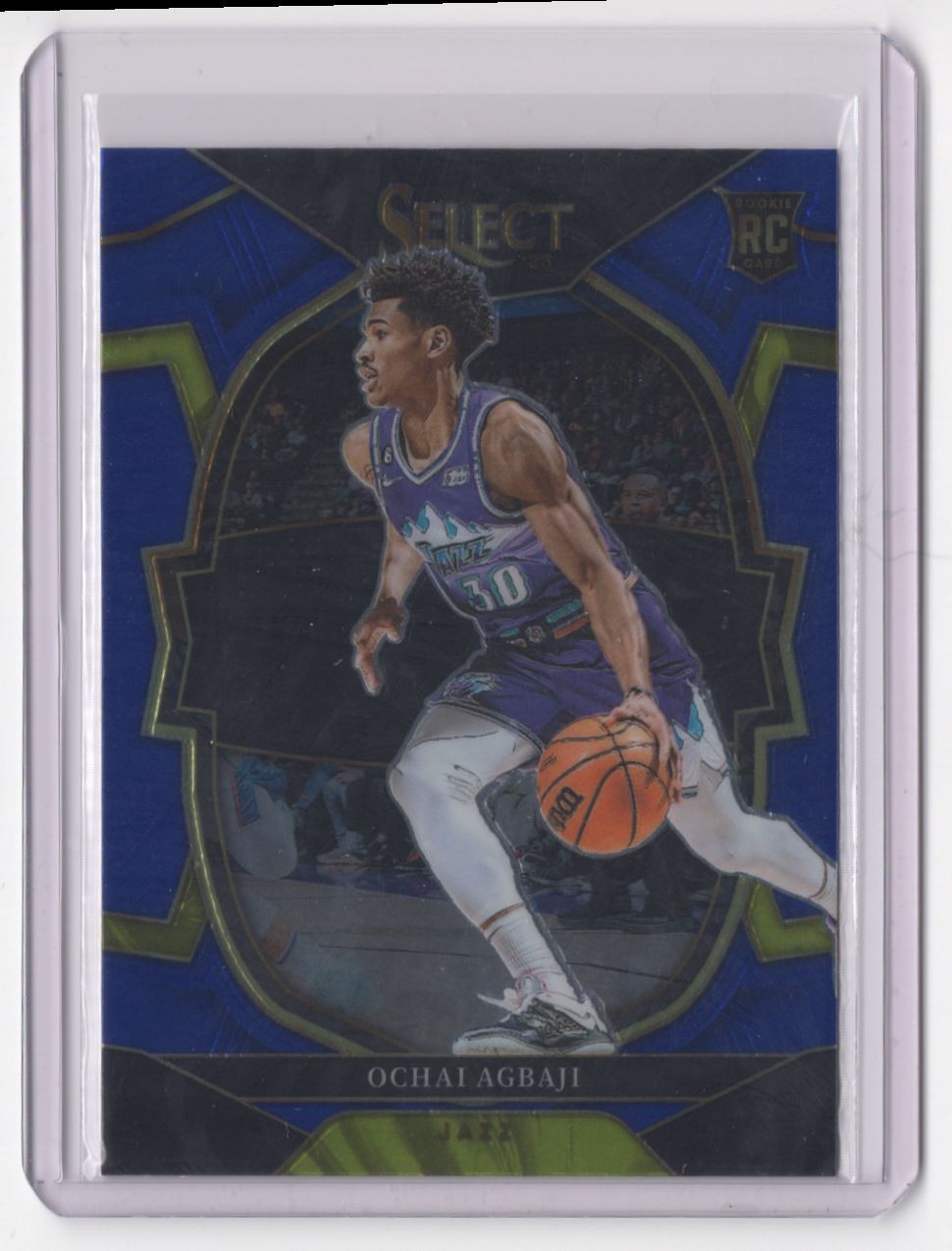 2022-23 Panini Select Ochai Agbaji Rookie Utah Jazz #96