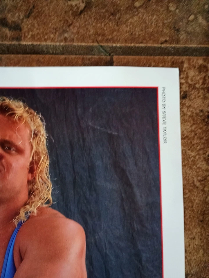 Mr. Perfecta Original 1990 WWF Lucha Libre Fan Club Promo Foto WWE De Colección Foto 2 de 3