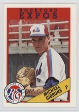 1989 Rockford Litho Center Rockford Expos Mike Gibbons #39 8d2
