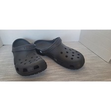 Crocs Classic Black Slip On Clogs Slipper Shoes Unisex Size Mens 10/Womens 12