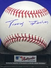 FRANK TAVERAS  PITTSBURGH PIRATES / NEW YORK METS  SIGNED OML BASEBALL