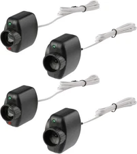 2X Safety Sensors Beam Eyes for Linear Garage Door Opener (HAE00002 LSO50 Two 