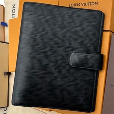 LOUIS VUITTON Epi Agenda GM Notebook Cover Serial MI0973