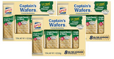 Lance Captain's Wafers Cream Cheese  Chives Sandwich Crackers 3 Pack