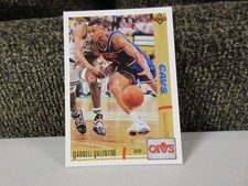 1992 Upper Deck Basketball Card, Darnell Valentine, Cleveland Cavaliers, #227