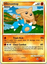 Hitmontop Holo Rare Call of Legends 8/95 LP on eBay