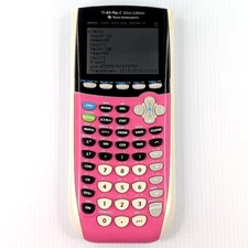 *READ* Texas Instruments TI-84 Plus C Silver Edition Graphing Calculator WORKS