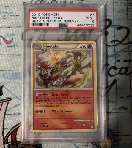 Ninetales graded PSA 9 for sale on eBay