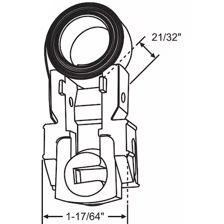 Zoro Select 96-M7f Coil Balance, Constant Force, 2-57/64" L, 96-M7f