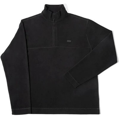 RAINS NEW Addis Fleece Half Zip Unisex Jacket Black Size XXL MSRP $105