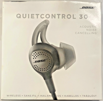 #ad Bose: QuietControl 30 Wireless Noise Canceling Headphones Black Parts Only $39.95