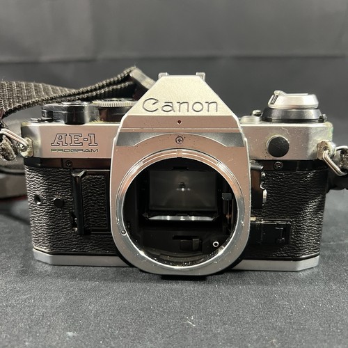 Canon AE-1 Program Filmkamera mit 70mm Makroobjektiv getestet funktioniert mit neuem Batt - Bild 14 von 23