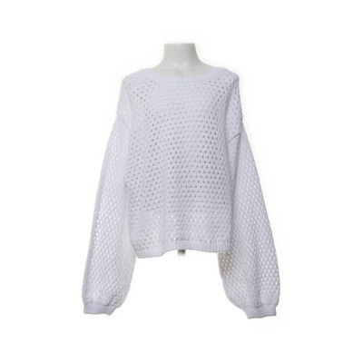 Lindex Kids, Strickpullover, Größe: 146/152, Weiß, Baumwolle/Polyester #oYE