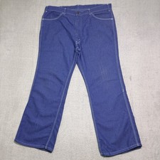 Vintage 70s Levi  s Bell Bottom Jeans Men  s 38x28 Wide Leg Flared Talon Zip