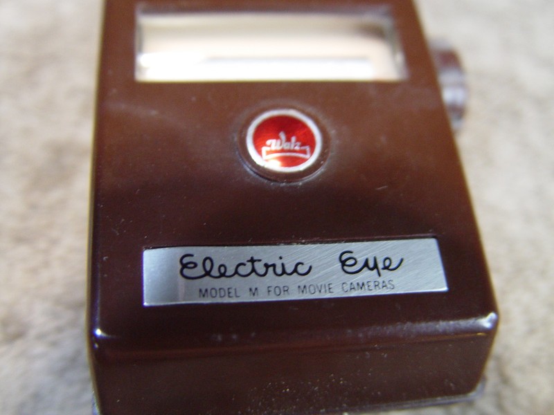 Walz Electric Eye Model M Light Meter w/ Leather Case Japan works!
