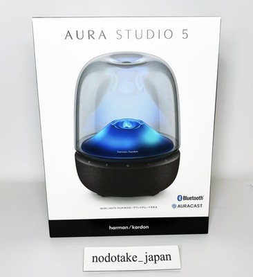 harman/kardon Aura Studio 5 Bluetooth Speaker Black HKAURAS5BLKJN