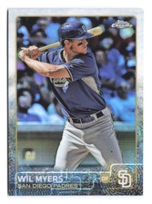 2015 Topps Chrome Baseball Refractor #53 Wil Myers San Diego Padres