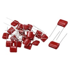20Pcs CBB22 630V 104J 5 Tolerance Metallized Polypropylene Film Capacitors