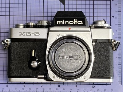 Minolta XE-5 Restauriert und neue Lichtdichtung Sehr Guter Zustand