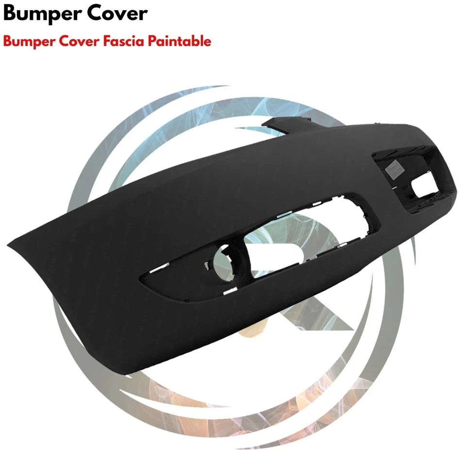 Front Bumper Cover Paintable & Bumper Grille Kit For 2006-2013 Chevrolet Impala Foto 3 de 4