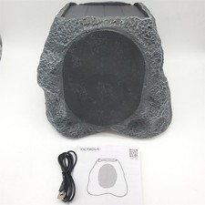 Victrola Rock Speaker Connect, Granite, Wireless Outdoor with Bluetooth 5.3