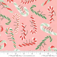 Candy Cane in Cotton Candy | Tiny Christmas | Moda
