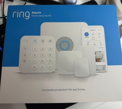 Ring Alarm 8-Piece Kit 1st Gen Base Keypad 4 Sensors Extender