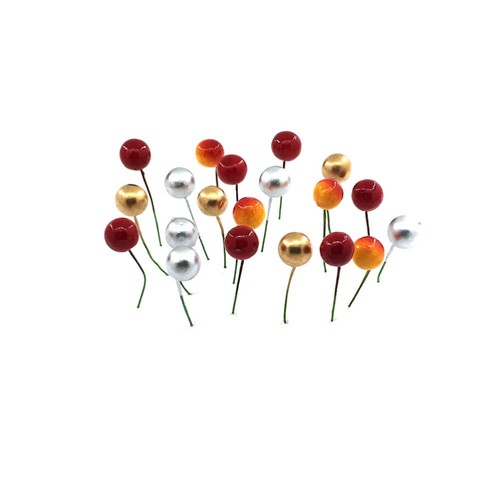 50 PCS Ciondolo Civile Frutta Artificiale Realistica Finto Frutto Decorativo - Imagen 6 de 11