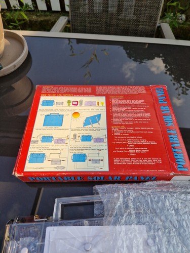 Port.Solarpanel 12V SolarLadegerät Autobatterie Erhaltungsladegerät für Caravan - Bild 12 von 12