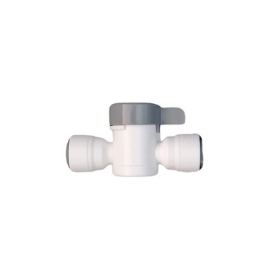 Hommix 1/4'' Push Fit auf 1/4'' Push Fit Schnellabsperrventil