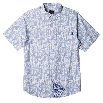 Kavu S/S Shirt Topspot Mushroom Forest