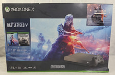 Microsoft Xbox One X Battlefield V Deluxe Edition BOX ONLY NO CONSOLE
