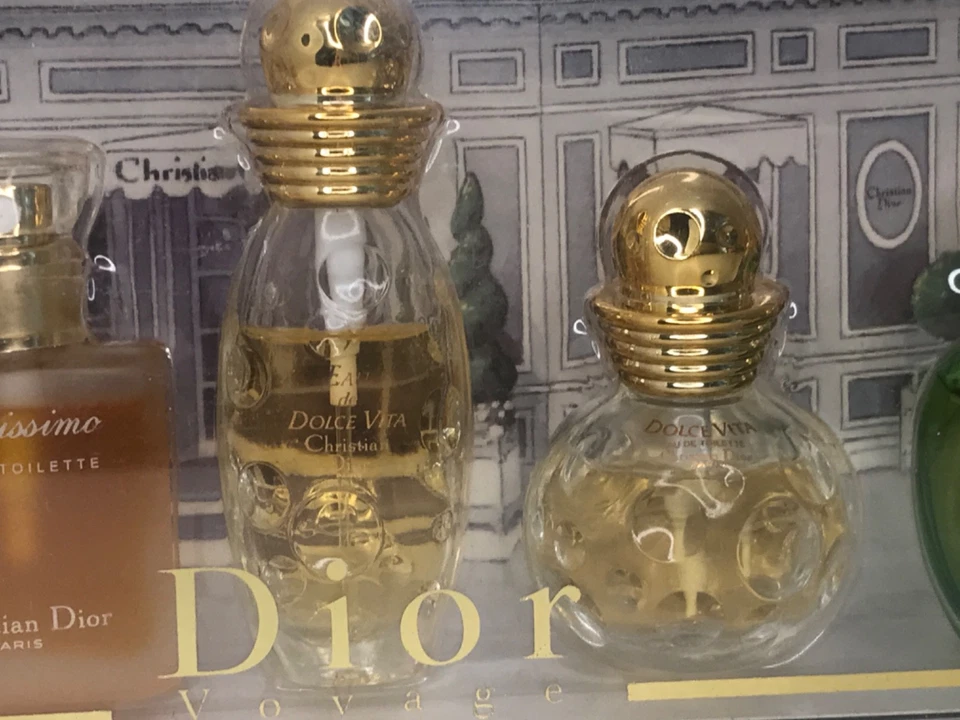 De colección Christian Dior MINI Perfumes Spray Set 5 piezas Tendre Poison, Diorissimo, Dune Foto 4 de 4