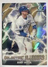 2026 Topps Bowman Chrome Bobby Witt Jr. Electric Sluggers Insert ES-19 Royals