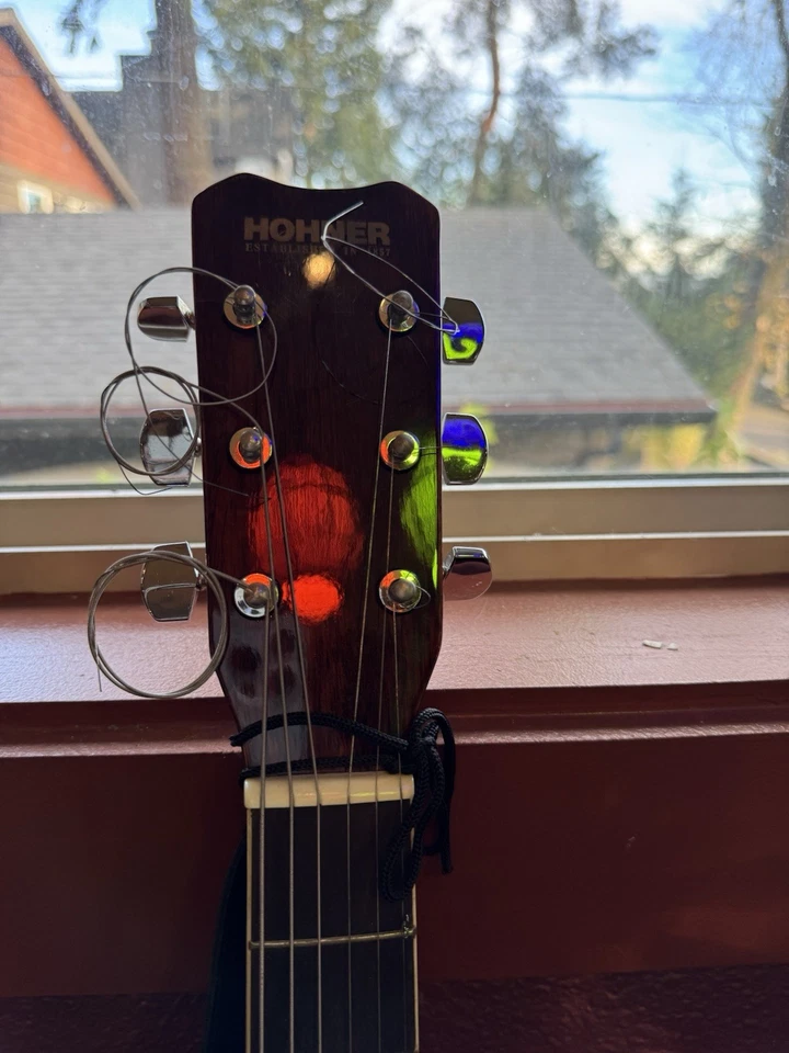 Guitarra acústica Hohner HW-400N Foto 4 de 4