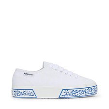 Superga - Sneakers Donna 3740 Platform Ceramic Print Leggera