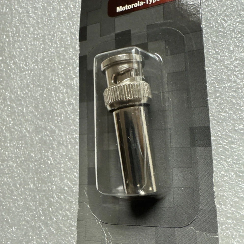 Radio Shack BNC Male Plug to Motorola-Type Female Jack RF Adapter, 278-0117. New - Image 3 of 4