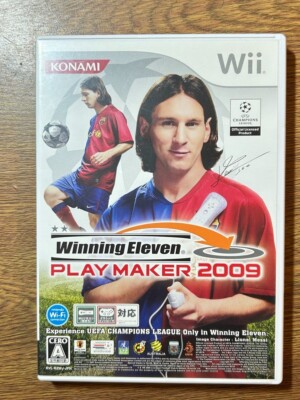 ウィニングイレブン wii NINTENDO Wii JAPAN NTSC winning eleven play maker 2009 | eBay