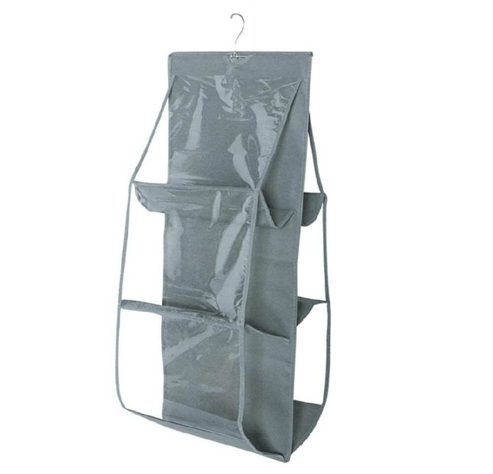 6 pocket foldable hanging bag