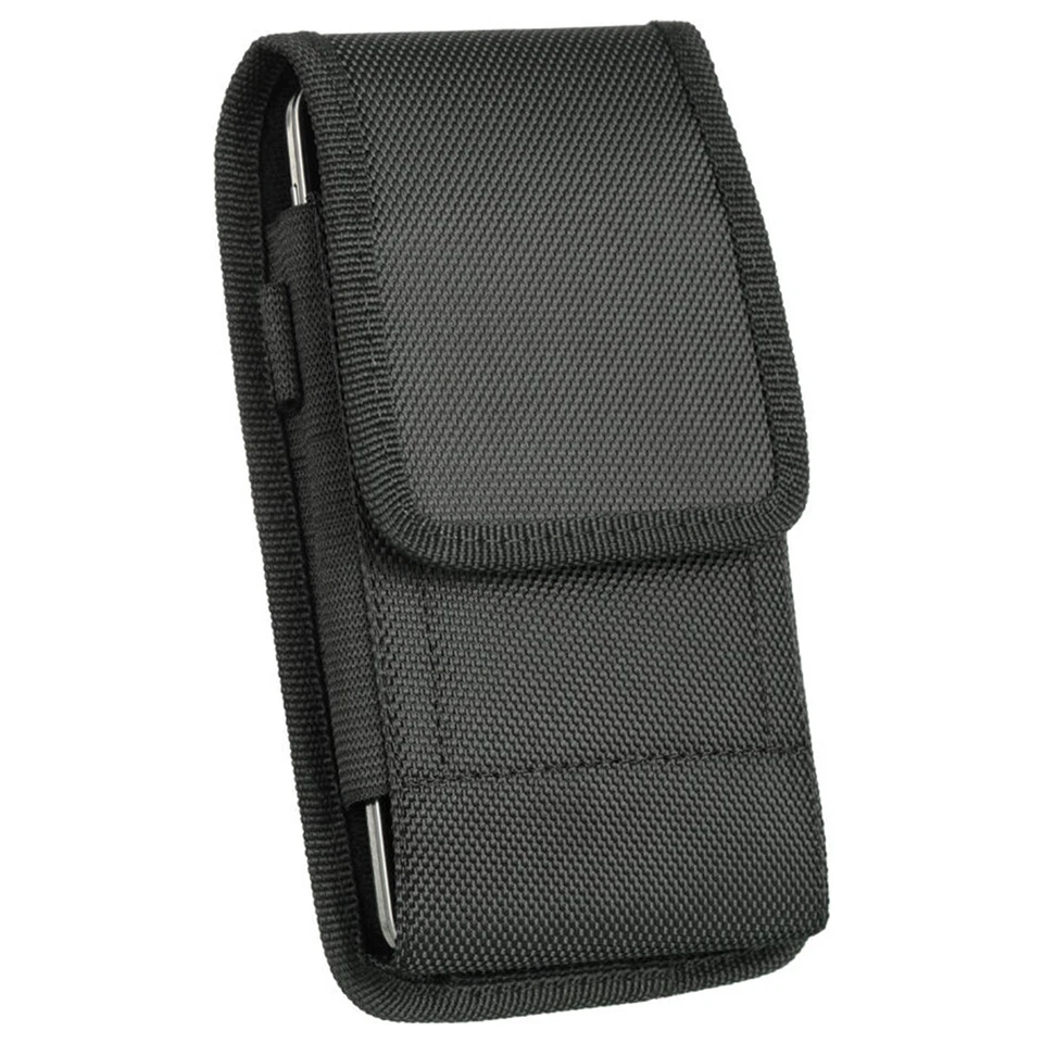 Cell Phone Pouch Case Holster with Belt Clip Loop Rugged Case For iPhone Samsung - Image 3 of 4