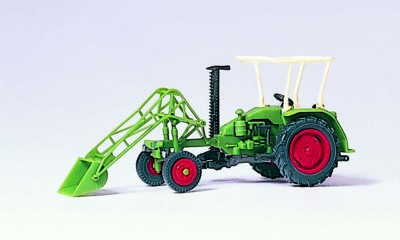 Preiser 17928 HO 1:87; Geräteträger mit Frontlader