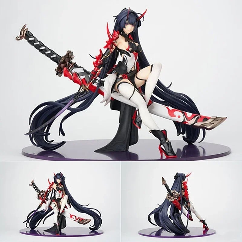 Figurine Mei Raiden Honkai Impact 3rd 25 cm Statuette PVC Stable sans Chute pour Vitrine