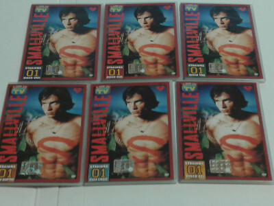 SMALLVILLE - komplette Serie - Nr. 1-2-3-4-5-6 - SAISON EINS 1 - MIT TOM WELLING
