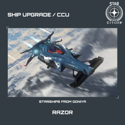 STAR CITIZEN - MISC RAZOR UPGRADE - (CCU)