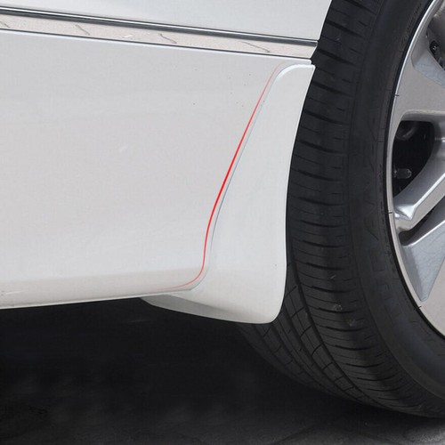 WHITE MUD FLAP FLAPS SPLASH GUARDS MUDGUARDS FOR HONDA ACCORD 2018-2021 2022 - Picture 3 of 8